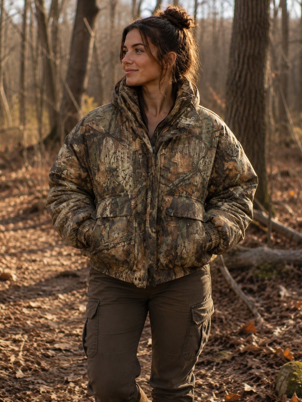 Cabela's women's camo jacket.
